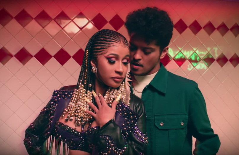 Cardi B And Bruno Mars Sizzle At Taco Joint In ‘Please Me’ Music Video ...