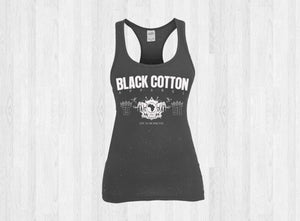 Black Cotton "Since 98 Original" Womens Tank