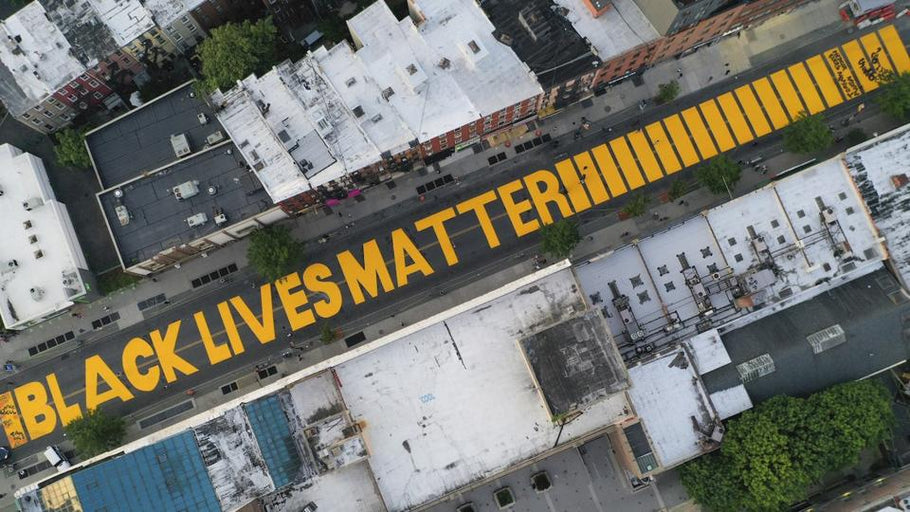 Police Seek 2 White People Who Were Seen Vandalizing Black Lives Matter Mural