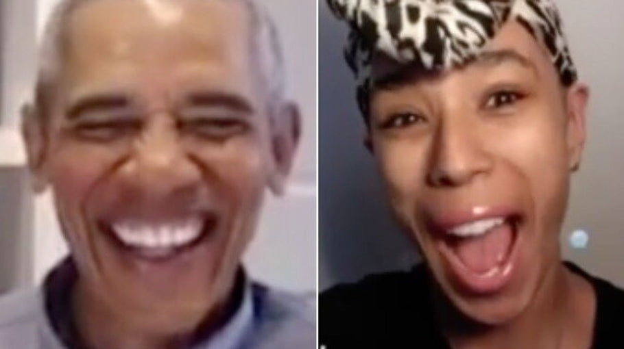 Barack Obama Surprises Locked Down Chicago Teachers On Video Call