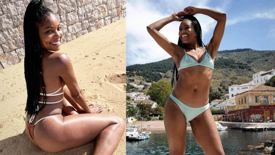 Gabrielle Union, 46, proudly flaunts her bikini body on Greece vacation with Dwyane Wade