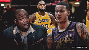 Lakers’ Kyle Kuzma reacts to Jason Whitlock criticizing LeBron James’ behavior at Bronny’s games