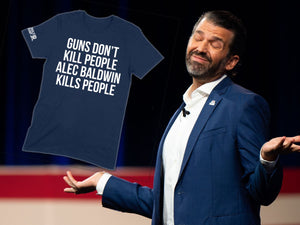Donald Trump Jr. sells t-shirts mocking Alec Baldwin shooting
