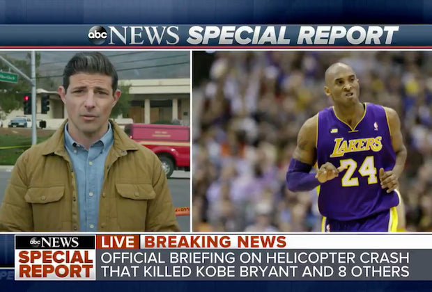 ABC News Suspends Reporter Matt Gutman For Wrong Kobe Bryant Crash Report