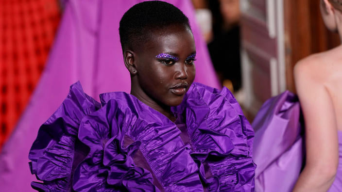 Magazine publishes wrong image of black model in Adut Akech feature