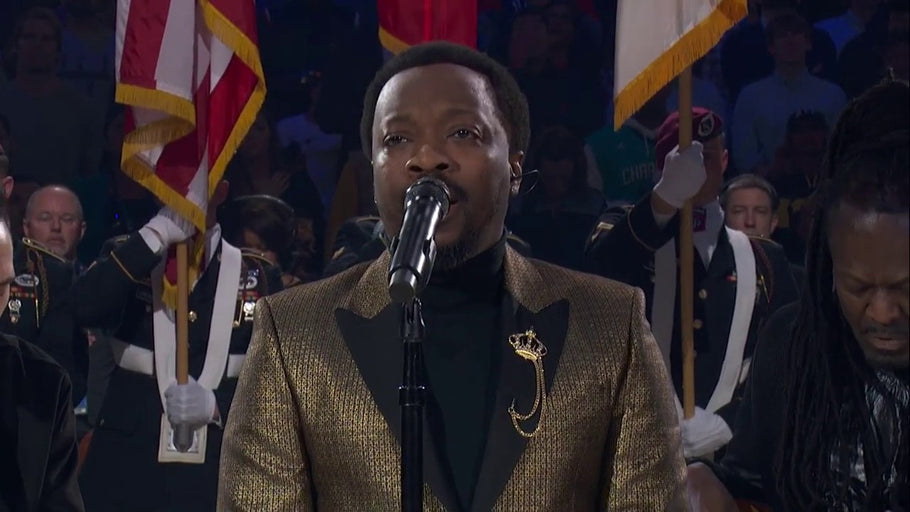 Anthony Hamilton  Rendition of the National Anthem is getting Compared to Marvin Gaye's