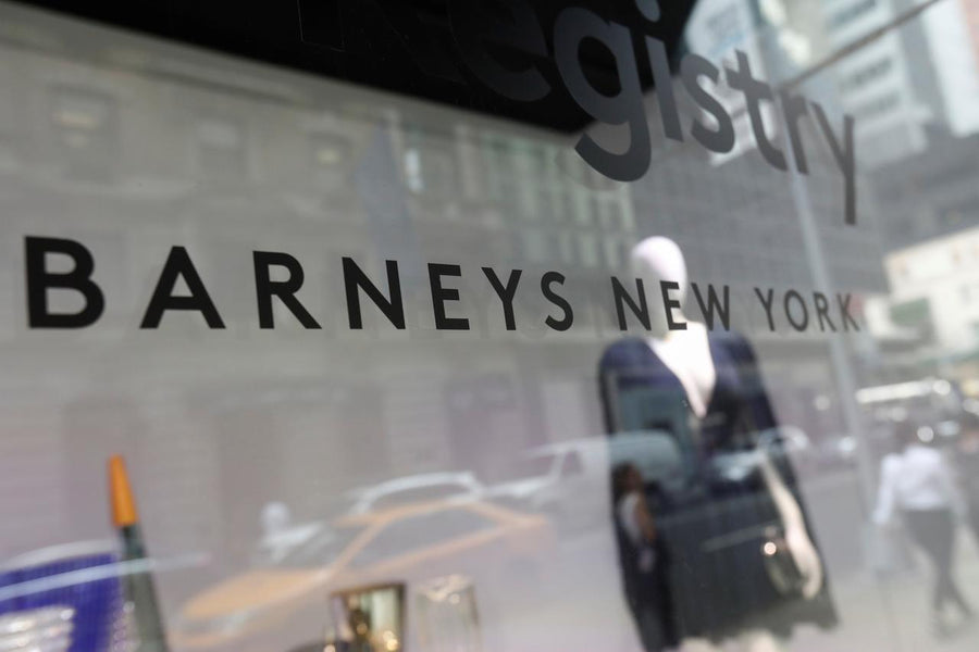 Luxury Department Store Barneys Files for Bankruptcy