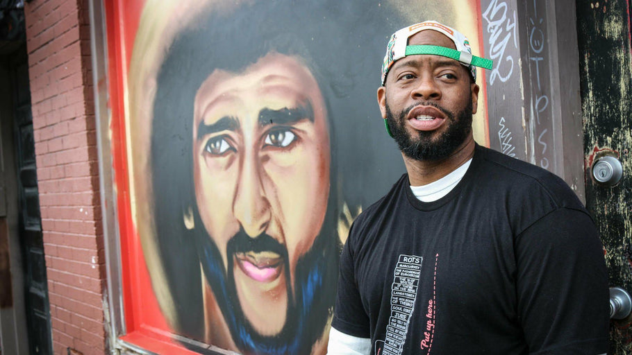 After a Colin Kaepernick mural in Atlanta was destroyed, artists rallied to create 7 more