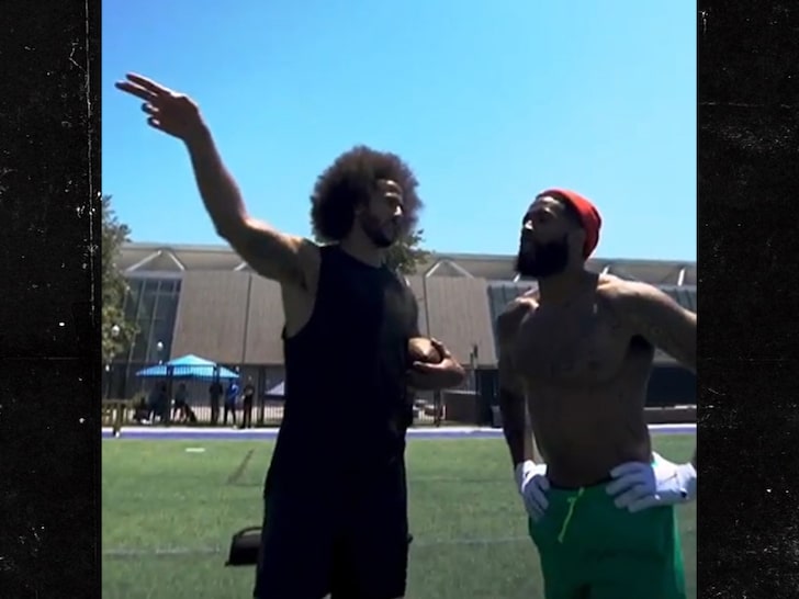 Colin Kaepernick Posts Passing Video: ‘Staying Ready Against The Odds!’