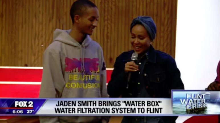 Flint Church In Need Of Clean Drinking Supply Gets Help From Jaden Smith