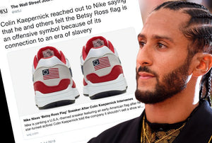 Nike rakes in $3 billion after Colin Kaepernick calls foul on  Bet Ross American Flag Shoe