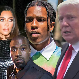 Kim Kardashian, Kanye West Call On Trump To Help Free A$AP Rocky