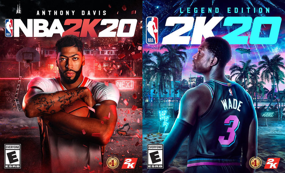 Anthony Davis and Dwyane Wade are NBA 2K20's Cover Stars