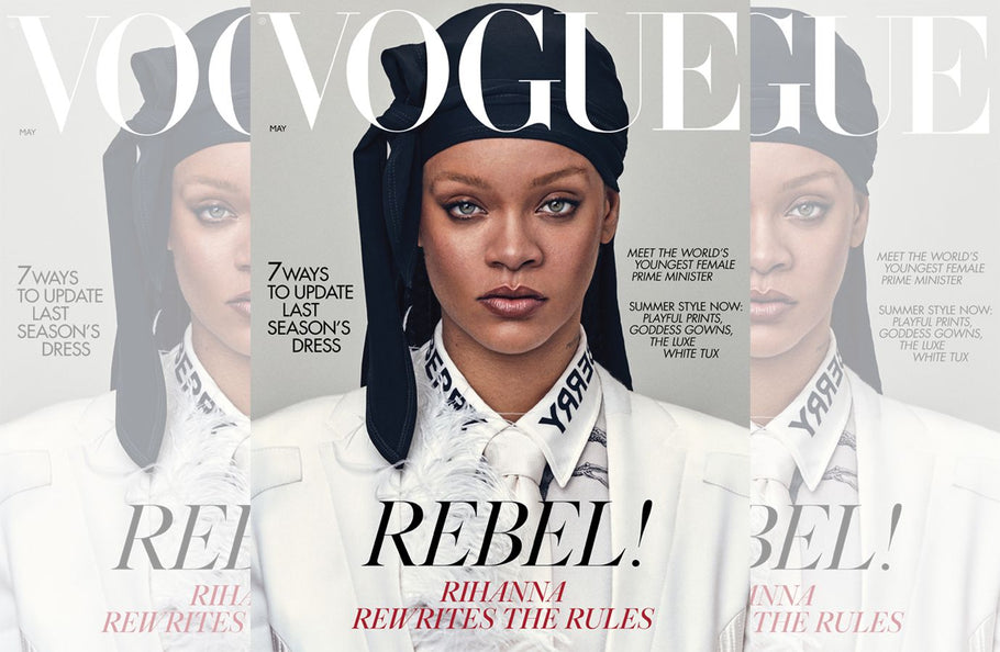 Rihanna covers British Vogue Magazine's May issue