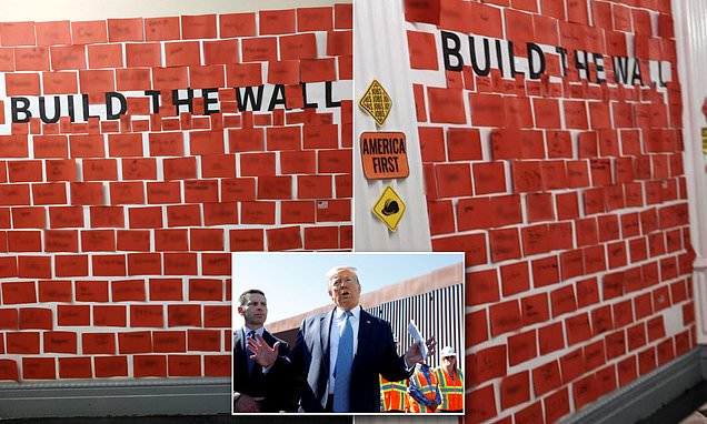 Children encouraged to ‘build the wall’ during White House Halloween party
