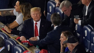 Trump Attends World Series— Gets Boos and Chants of Lock Him Up
