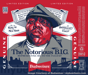Budweiser Introduces Limited-Edition Notorious B.I.G. Cans