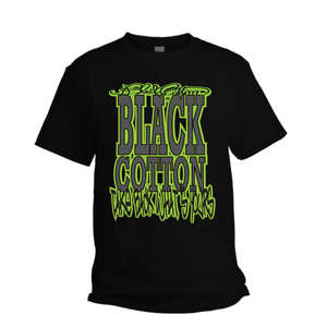 Black Cotton " Take Back What's Yours" Shirt (BLACK)