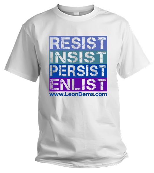 Resist Insist Persist Enlist T-Shirt Resist Insist Persist Enlist T-Shirt